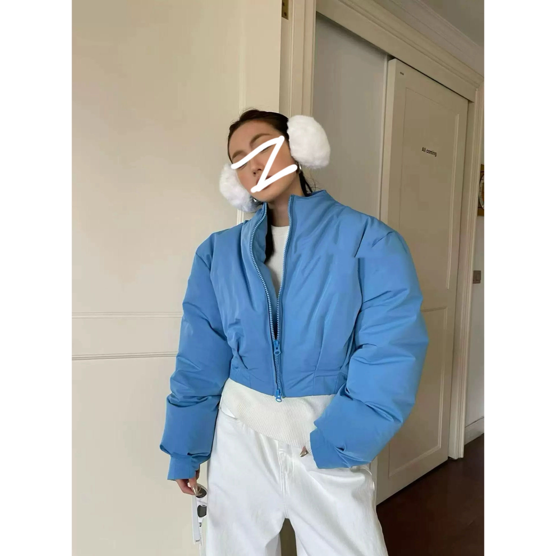 【土豆优选】东大门保暖加厚夹克外套