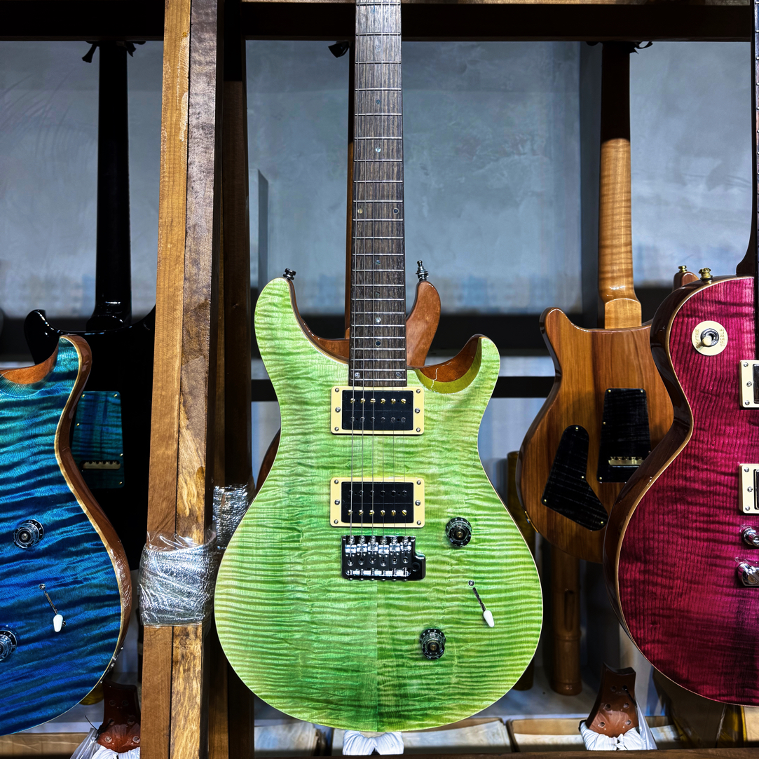 森源出品搭配美产虎纹贴面➕贴皮多色电吉他