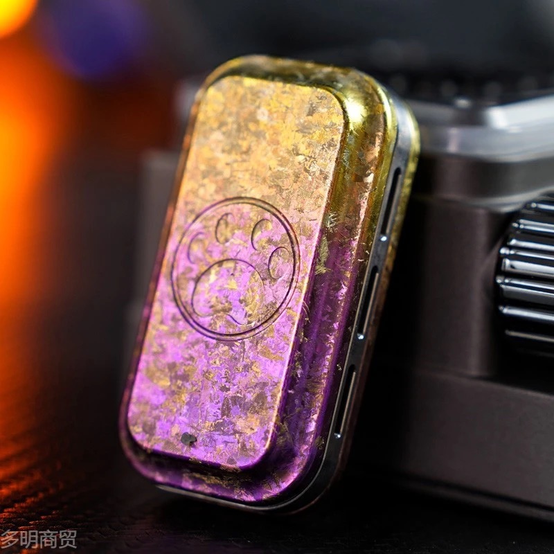 猫神正品音叉edc三层磁力段落推牌冰晶钛陶瓷减压神器解压玩具