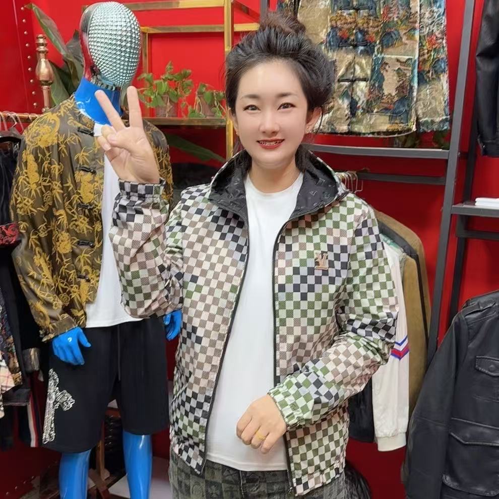 2025早秋新款夹克外套男士新款夹克上衣男士连帽上衣Q2564