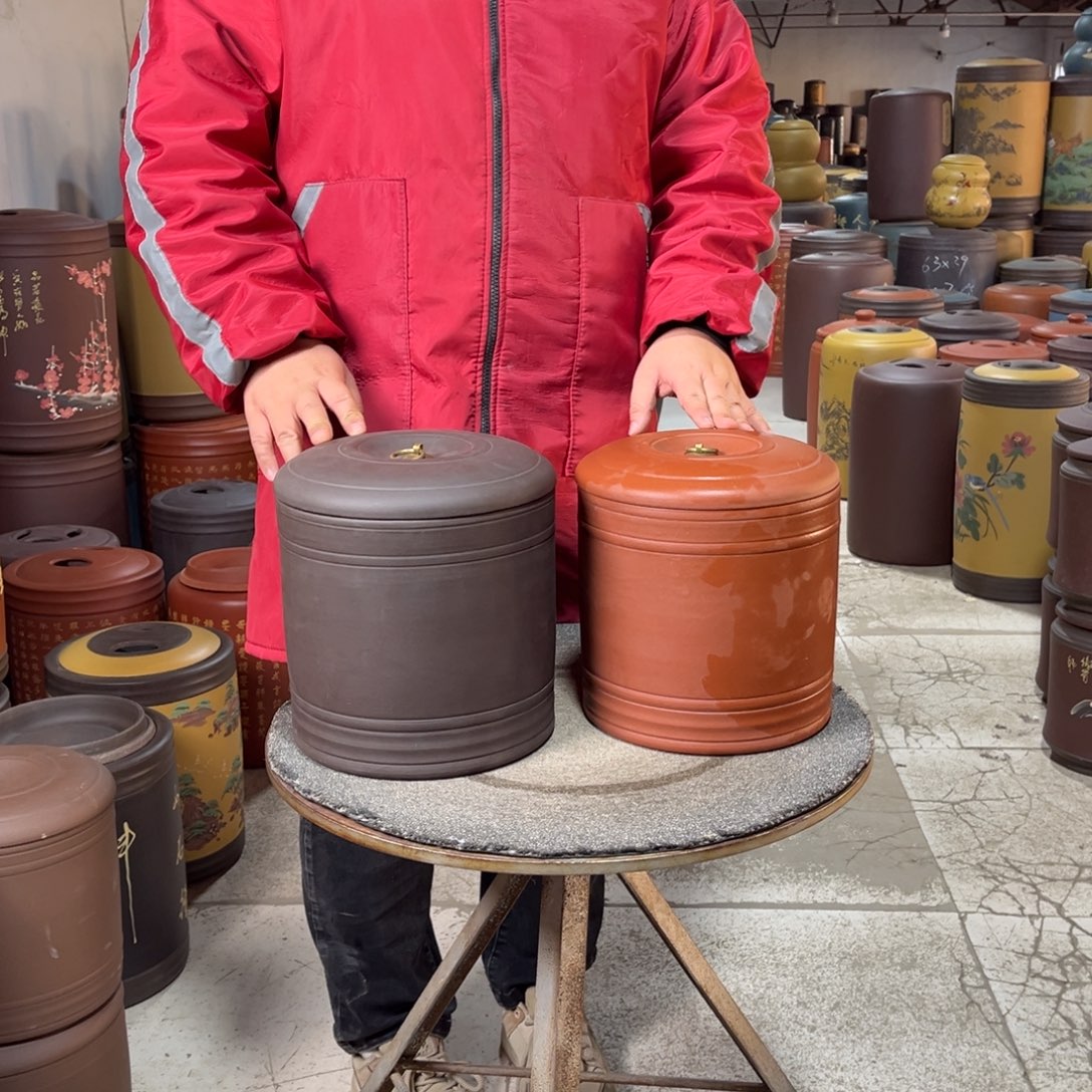 紫砂茶叶罐茶叶罐