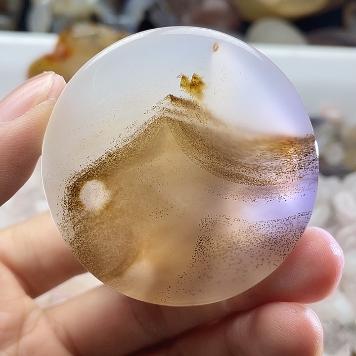 玛瑙/玉髓合金颈饰