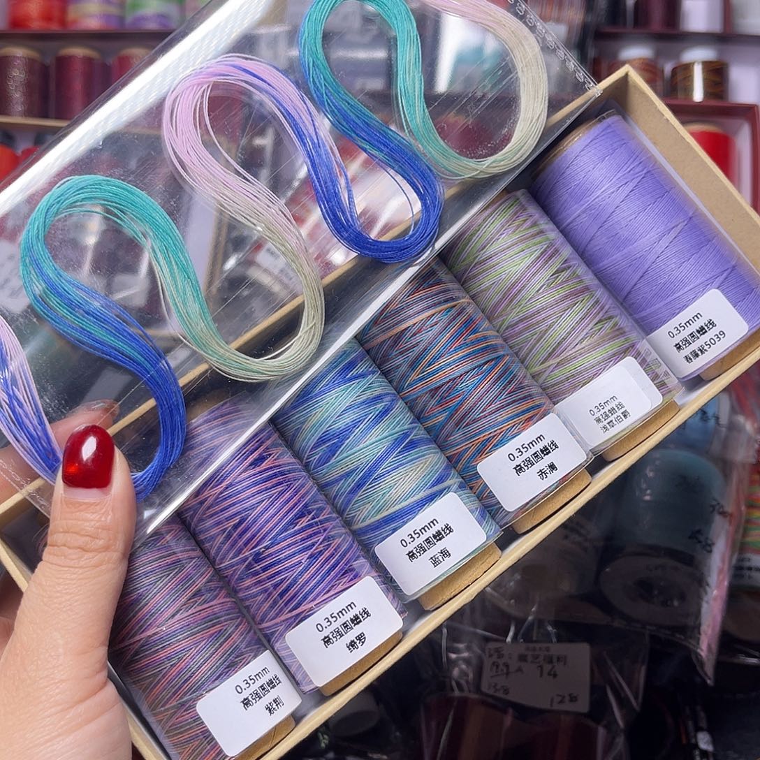 0,35高强圆蜡6色套盒看图发货