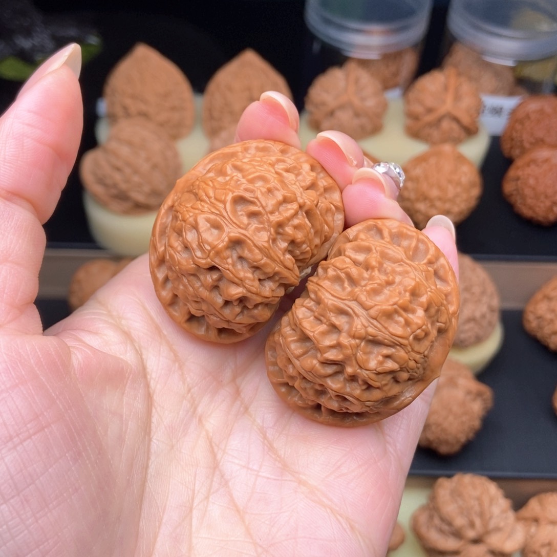 吊坠文玩核桃42宫灯