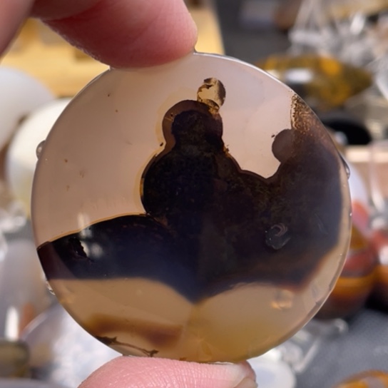 玛瑙/玉髓吊坠(不含链)未镶嵌