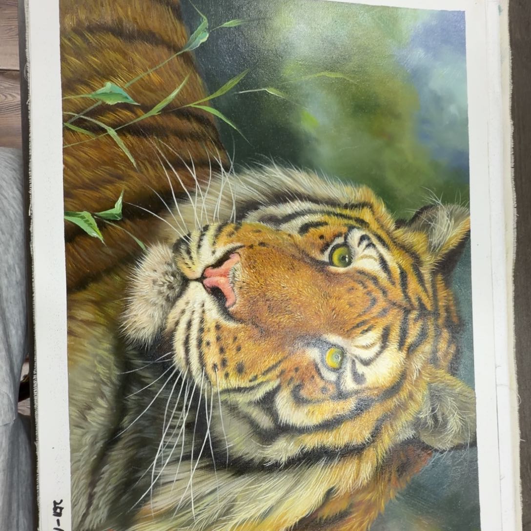 油画加油加油加油努力加油努力