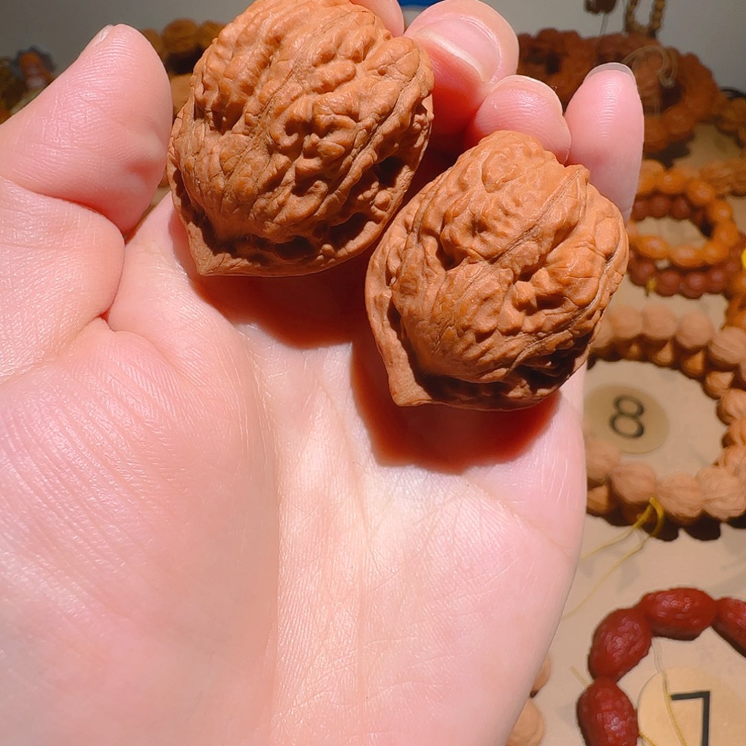 文玩核桃吊坠蛤蟆头手捻