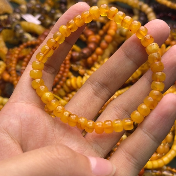 树脂六臻珠宝天然手串