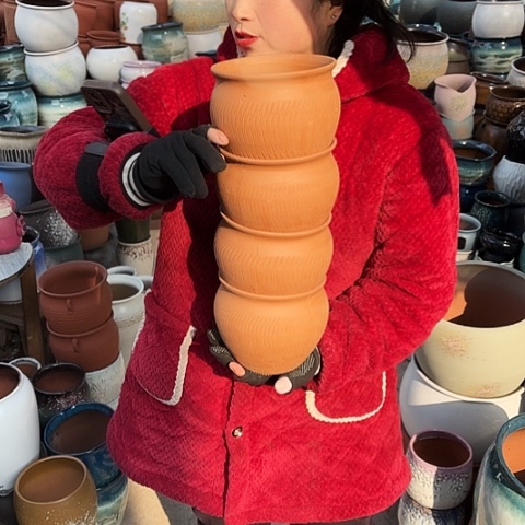 口15高13四个盆子。