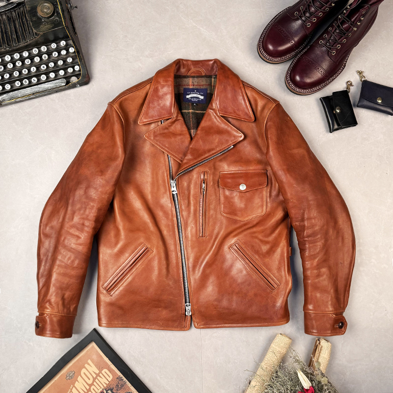 手马小熊PW原版复刻拉链纯自然粒面无涂马皮