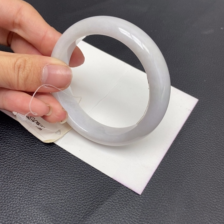 翡翠手镯未镶嵌老**?52-53正圈