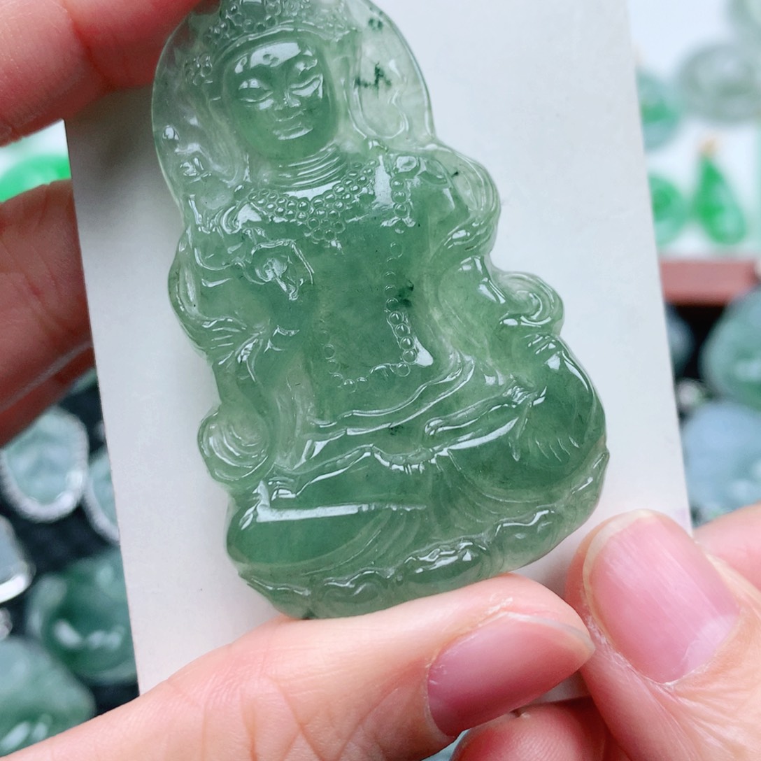 翡翠吊坠(不含链)未镶嵌