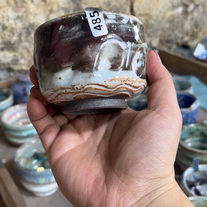 其他全手工柴烧志野杯485