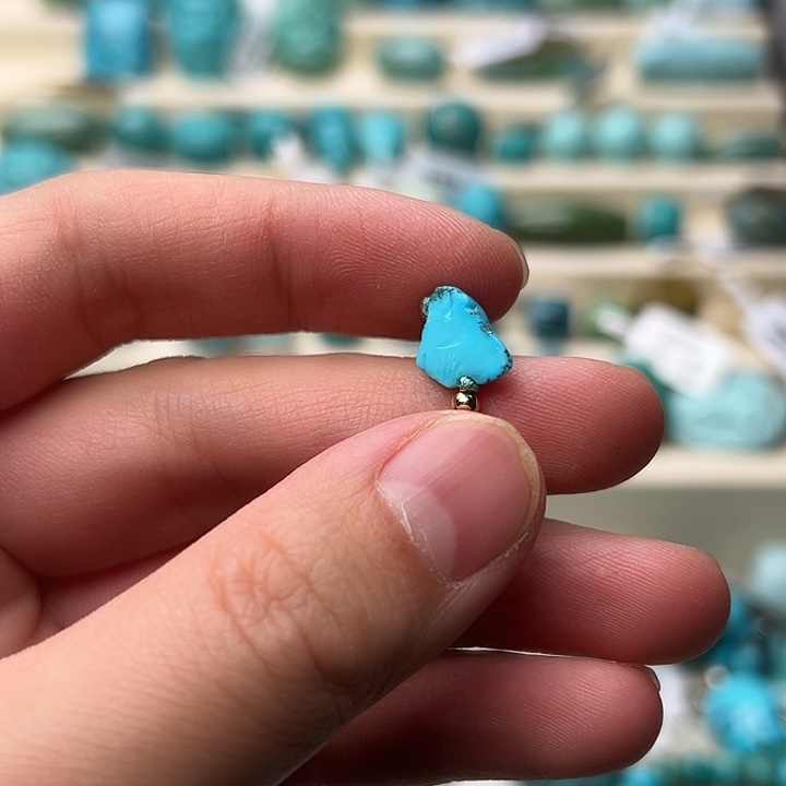 玛瑙/玉髓未镶嵌绿松石