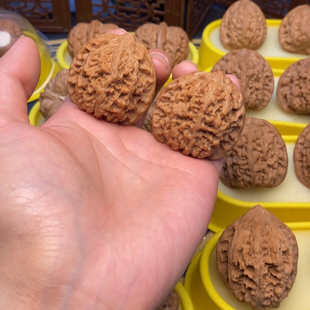 把件文玩核桃39星星