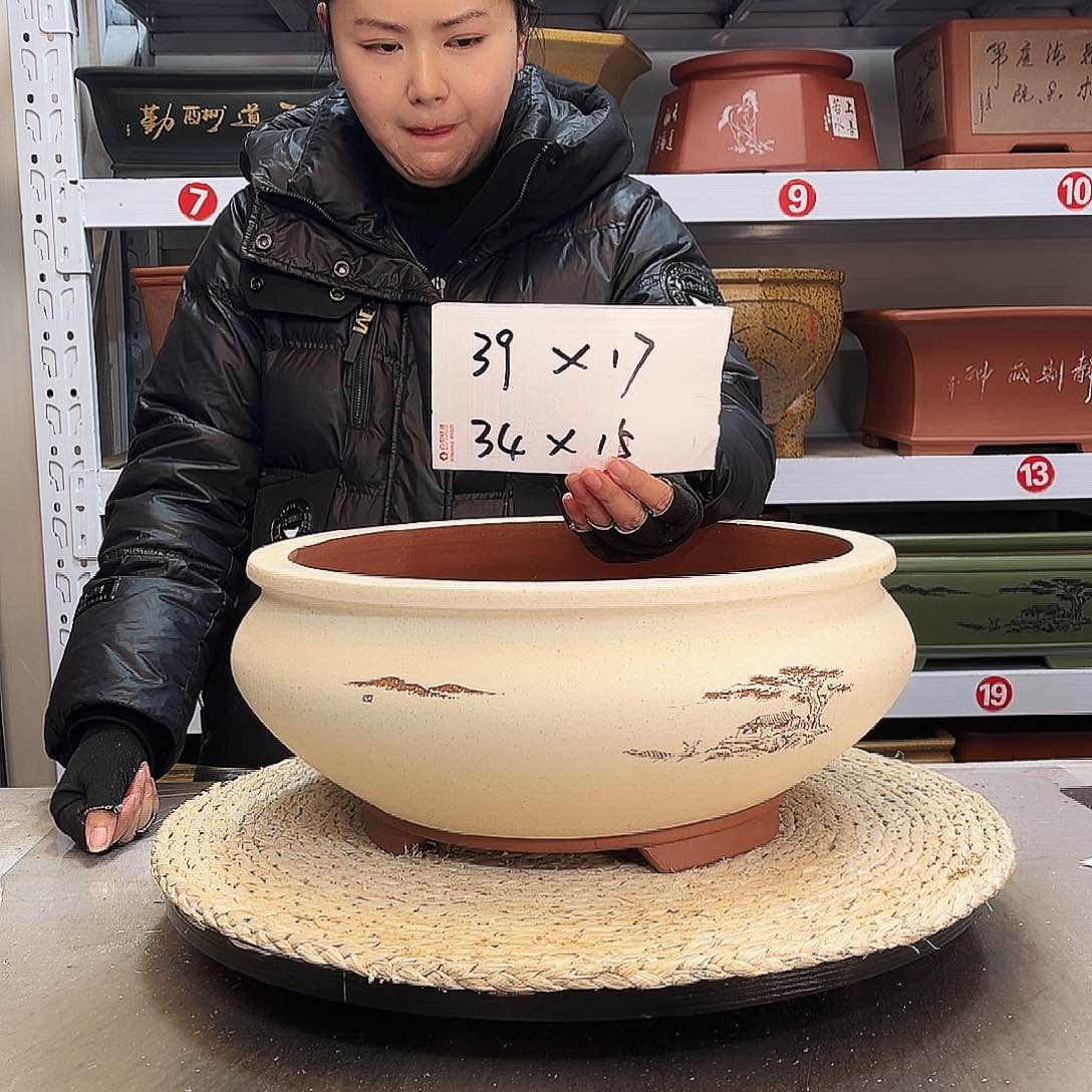 紫砂花盆紫砂花盆