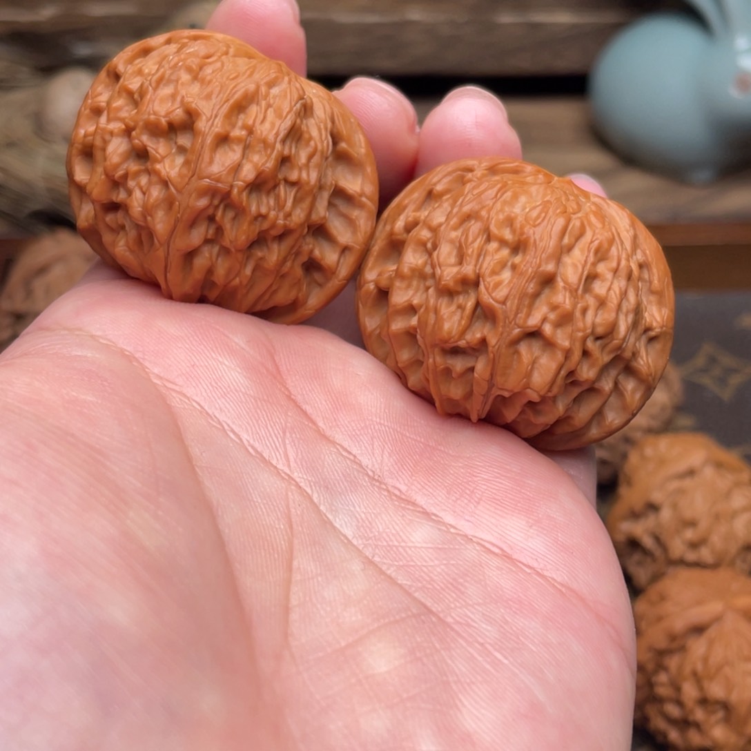 文玩核桃把件G28号40尺磨盘