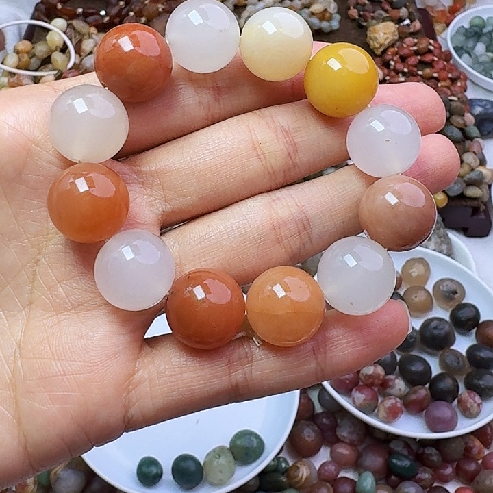 玛瑙/玉髓手链合金