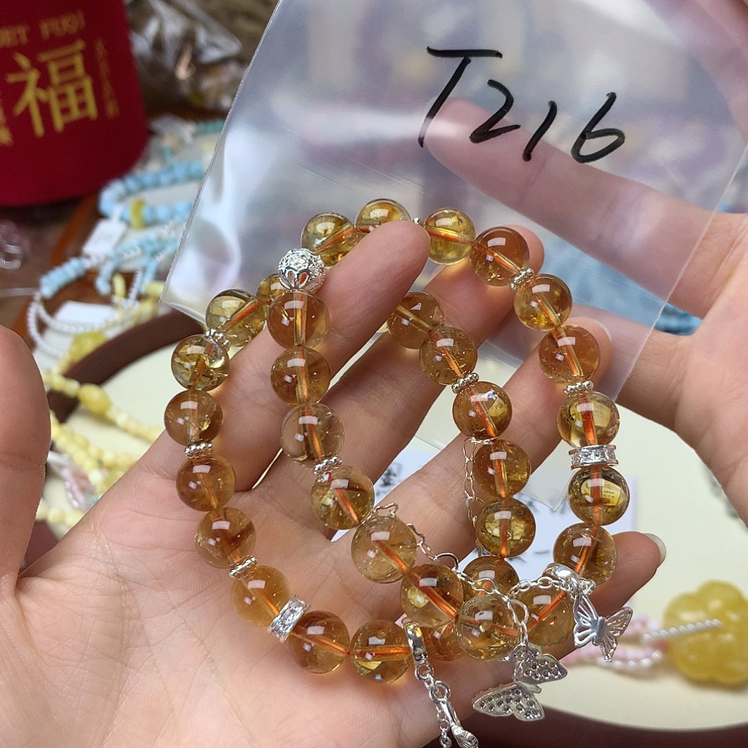 蜜蜡颈饰未镶嵌项链