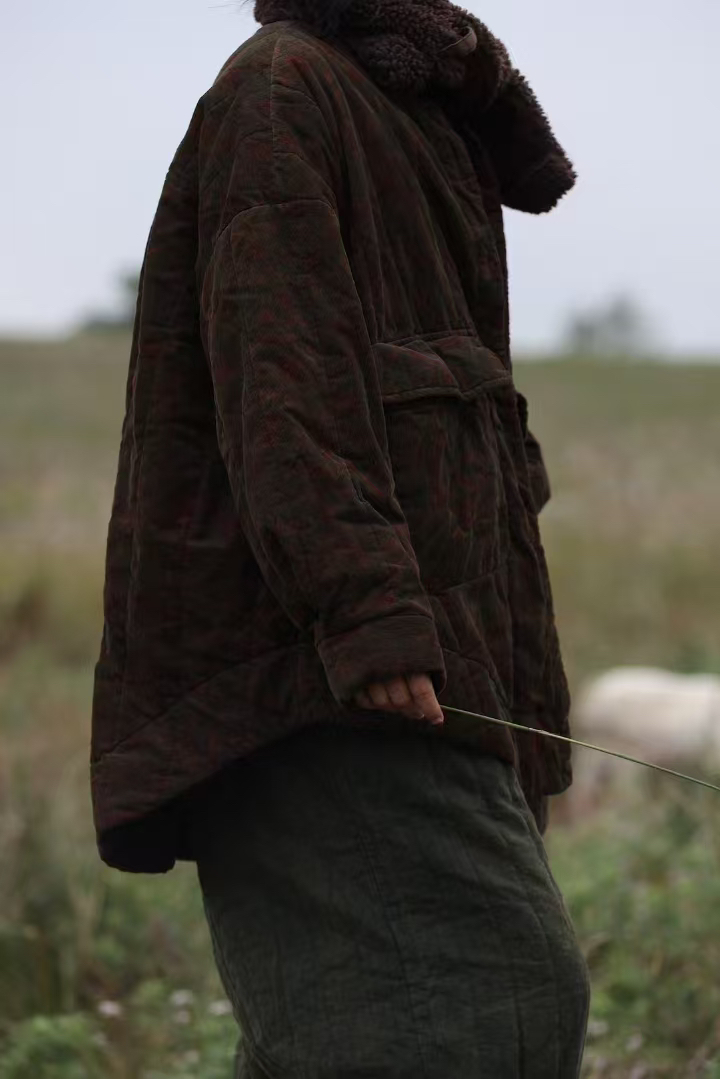 古兰木M6883冬季时尚百搭棉服