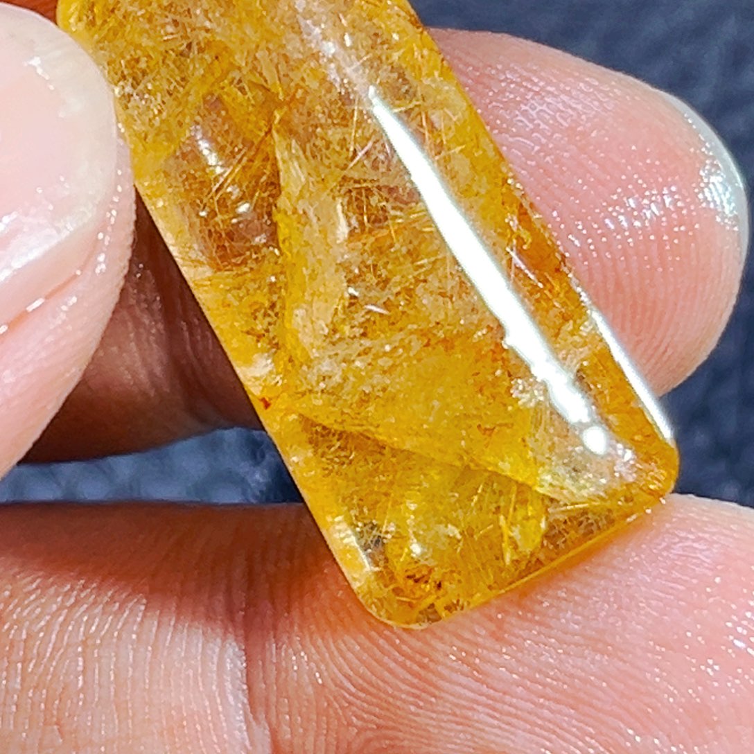 皛***妮未镶嵌发晶吊坠(不含链)14