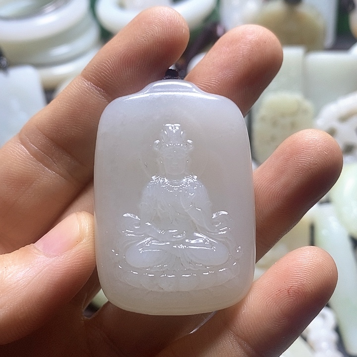 闽***堂未镶嵌和田玉挂件