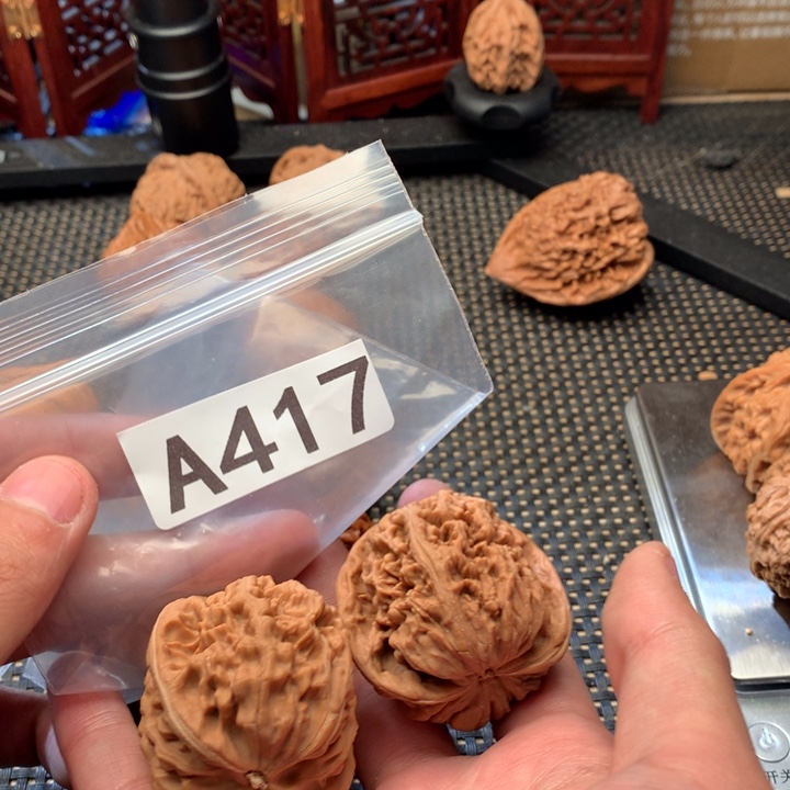 文玩核桃吊坠凤凰台