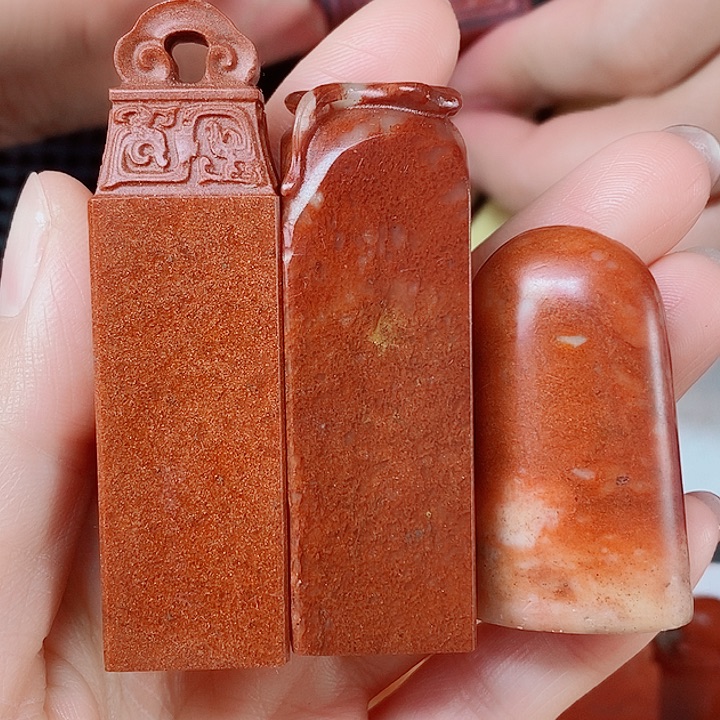 寿山石现场直播手工