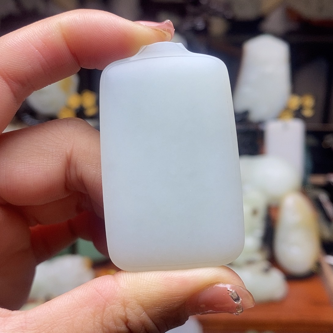 和田玉1未镶嵌吊坠