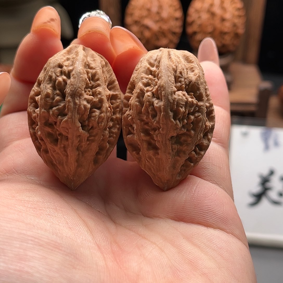 文玩核桃把件关东木子家楸大胖3
