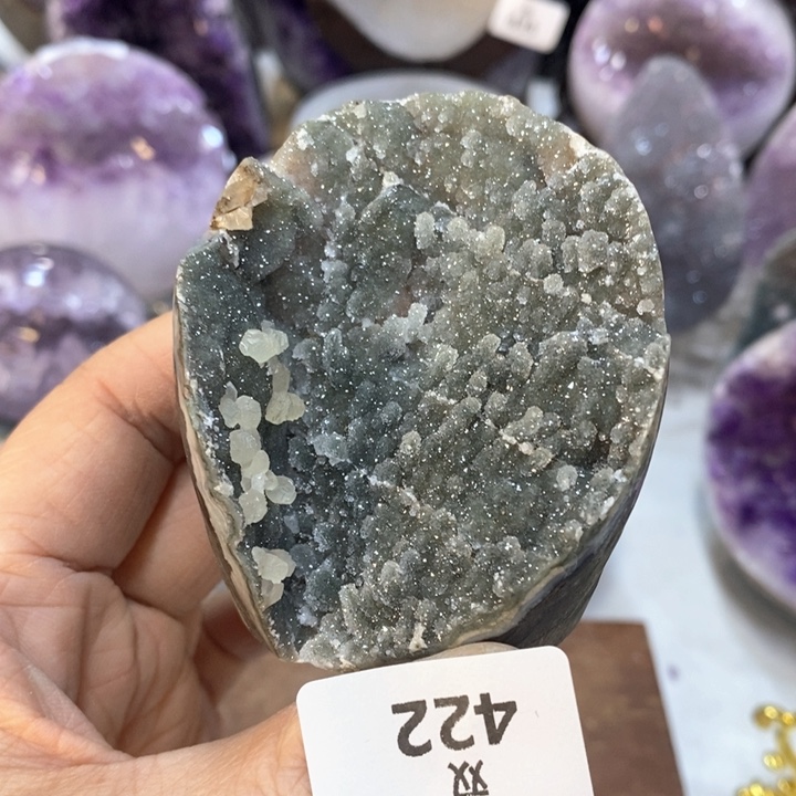 水晶大型摆件（非配饰）未镶嵌方解石