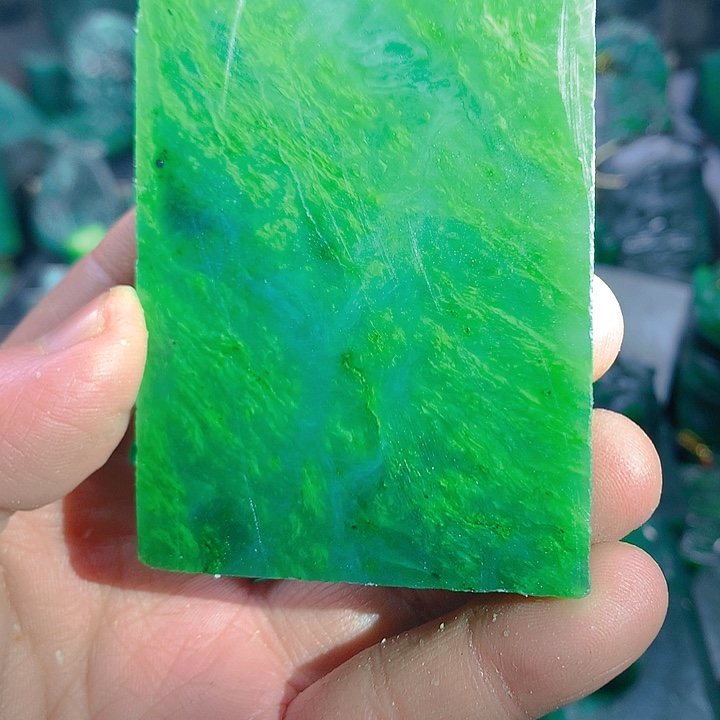 和田玉（碧玉）未镶嵌吊坠(不含链)