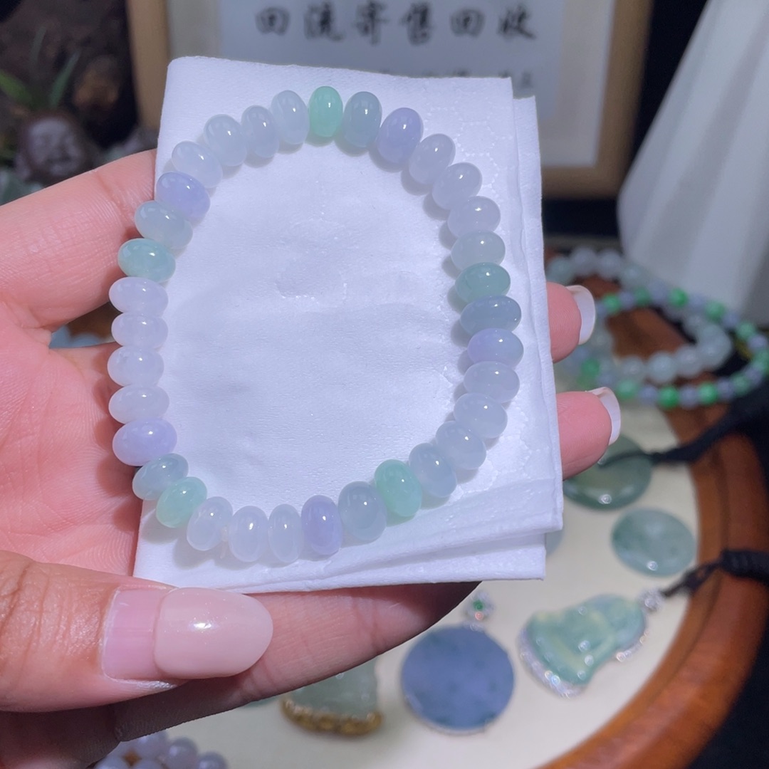 未镶嵌手串翡翠手串130