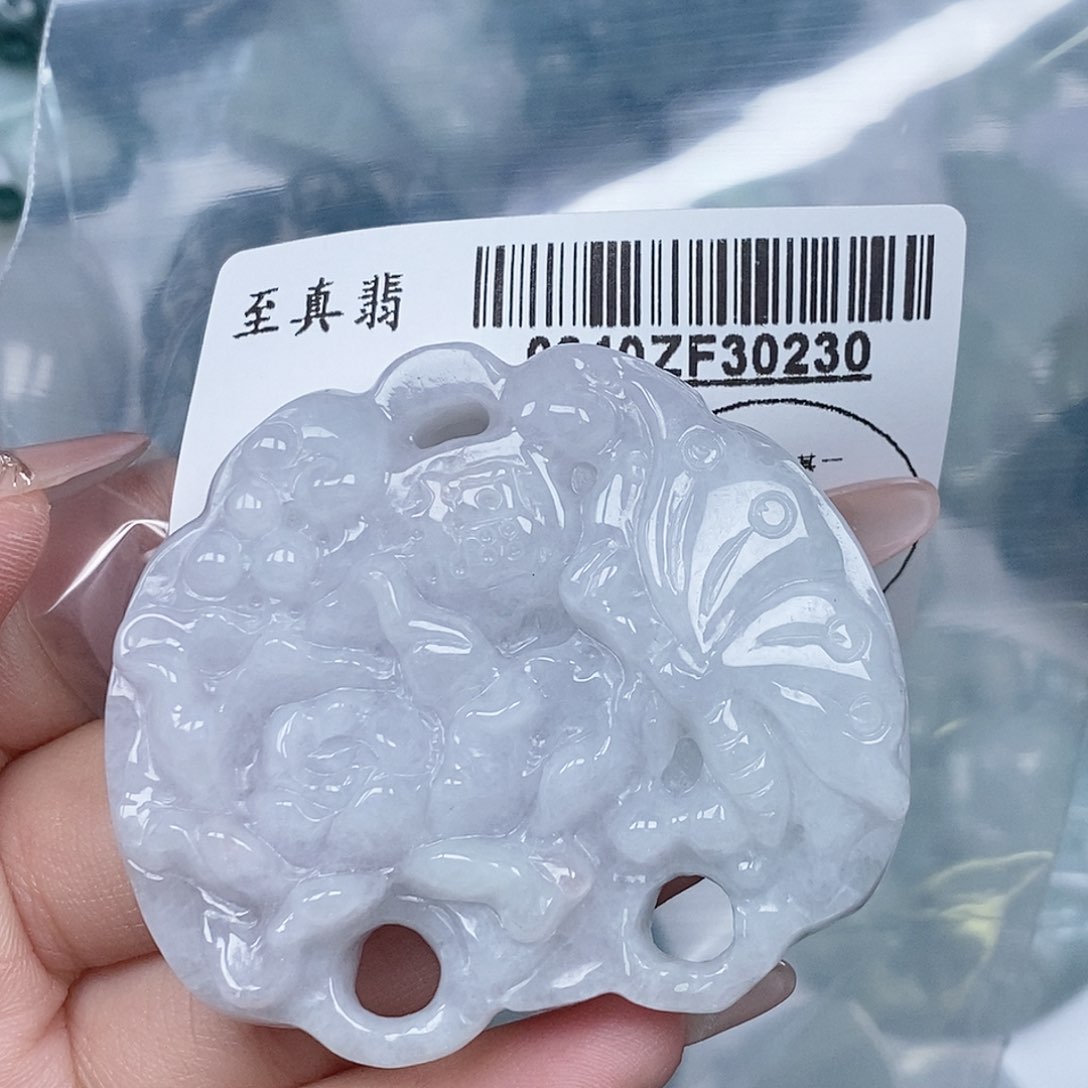 翡翠吊坠(不含链)未镶嵌