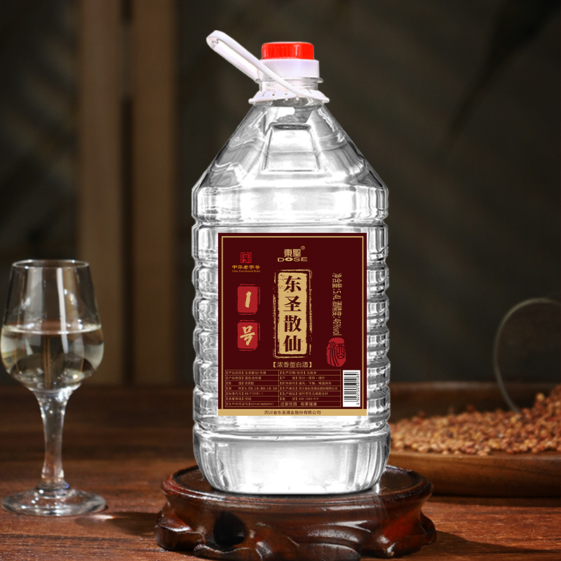 DOSE/东圣散仙一号酒酒文化活动浓香型固态发酵白酒46度5400ml