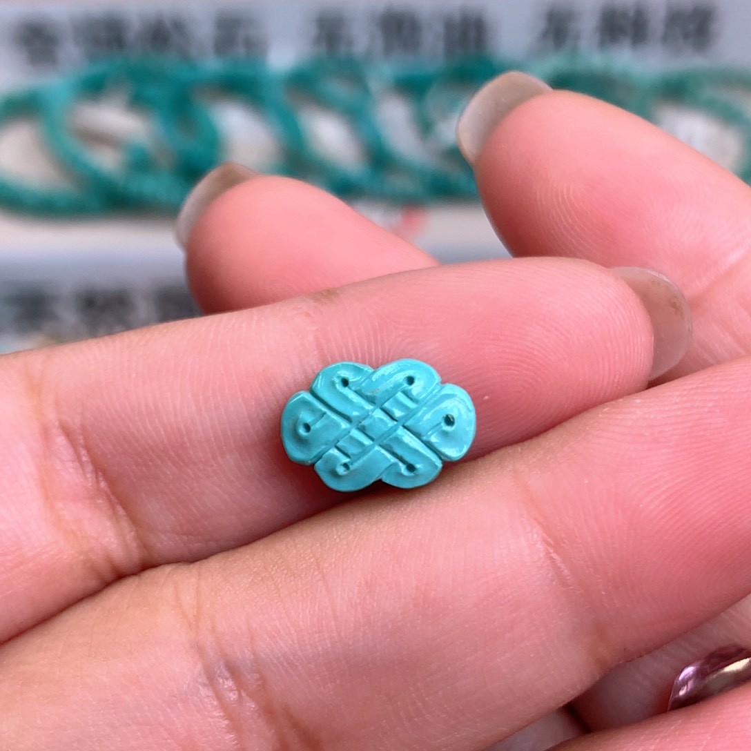 绿松石未镶嵌特价雕刻