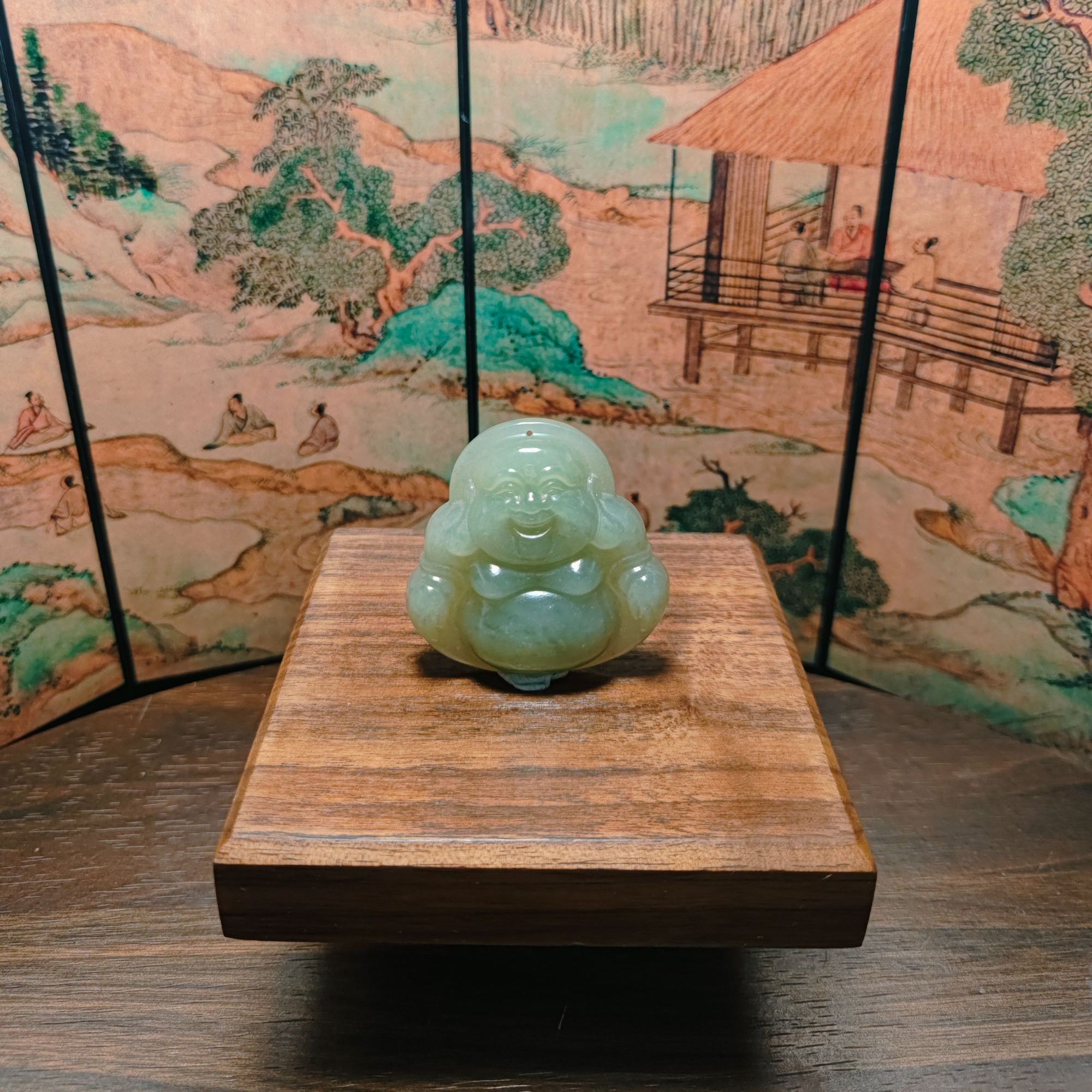 T和田玉佛公吊坠0402