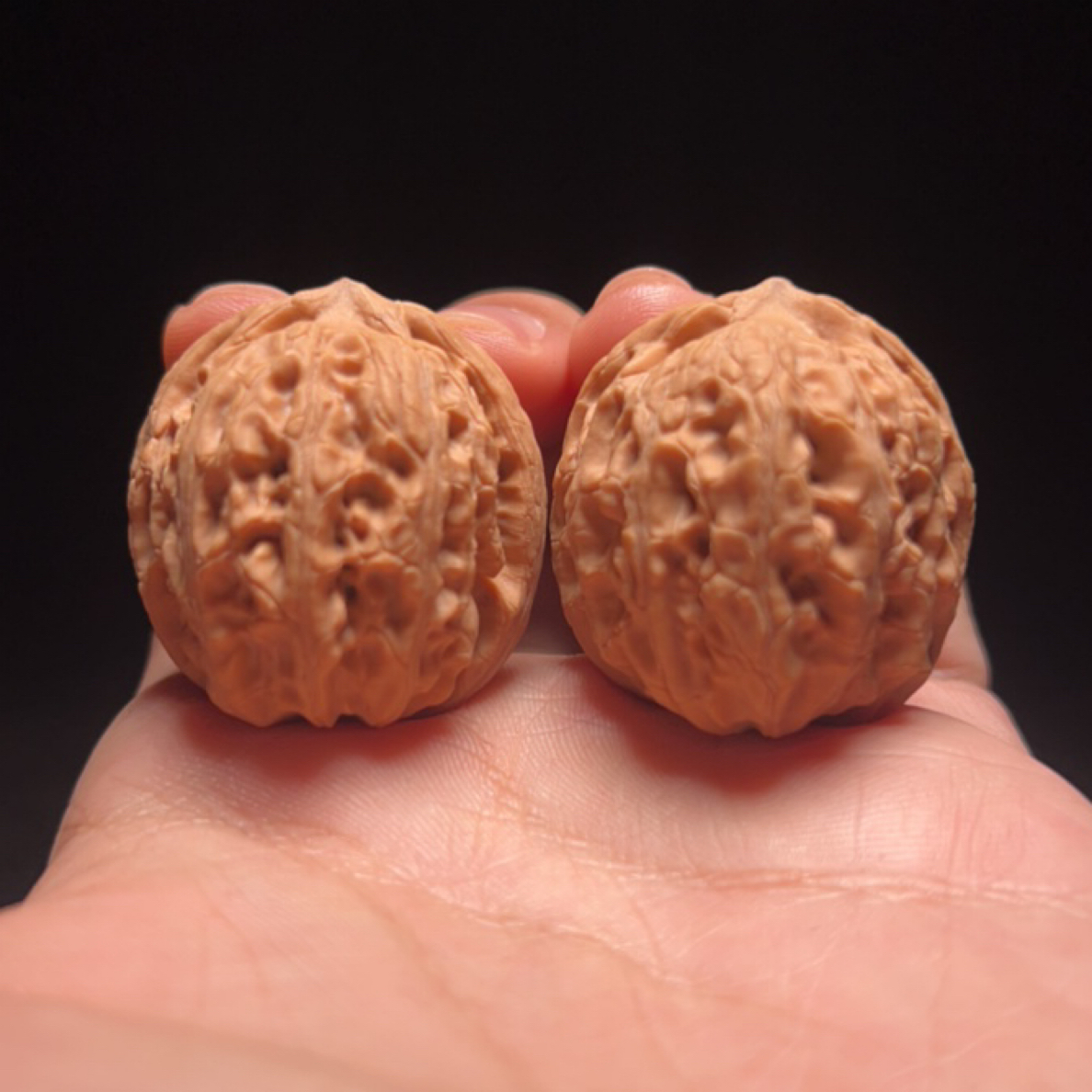 文玩核桃 原生树龙胆元宝 3603号 33.5尺寸