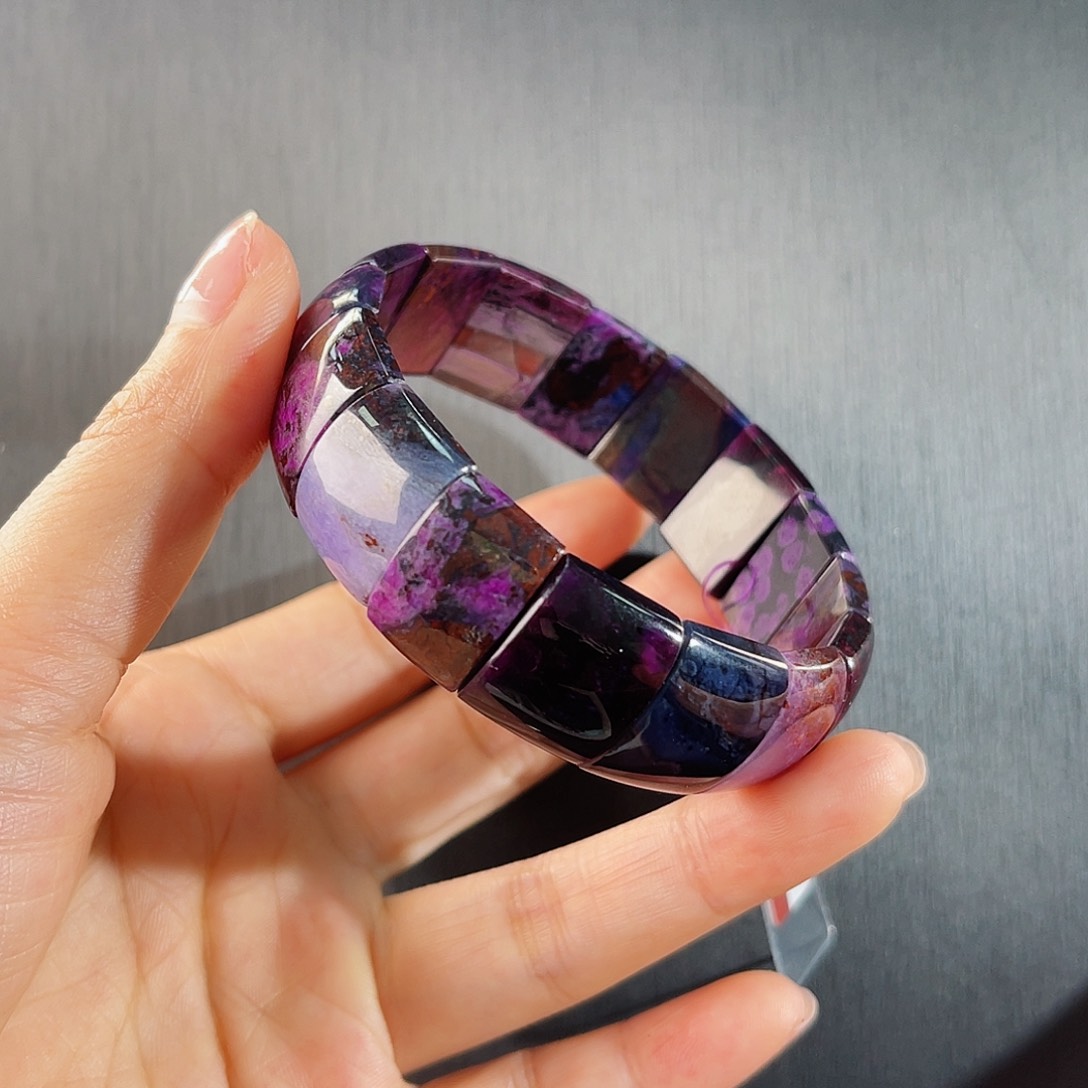 未镶嵌苏纪石（舒俱来）南非舒俱来老矿料手排