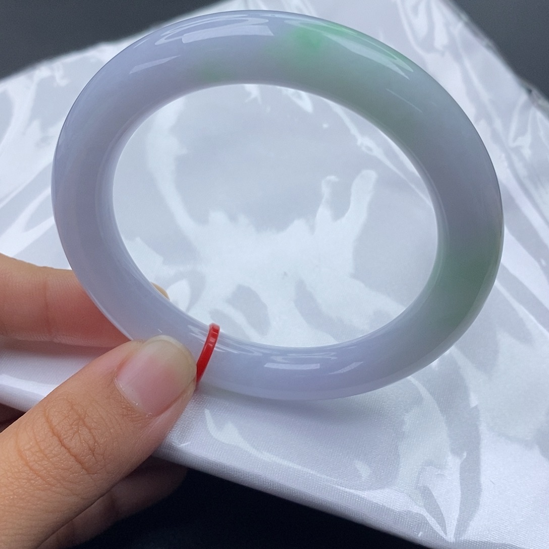 翡翠未镶嵌手镯（圆镯）5455圈