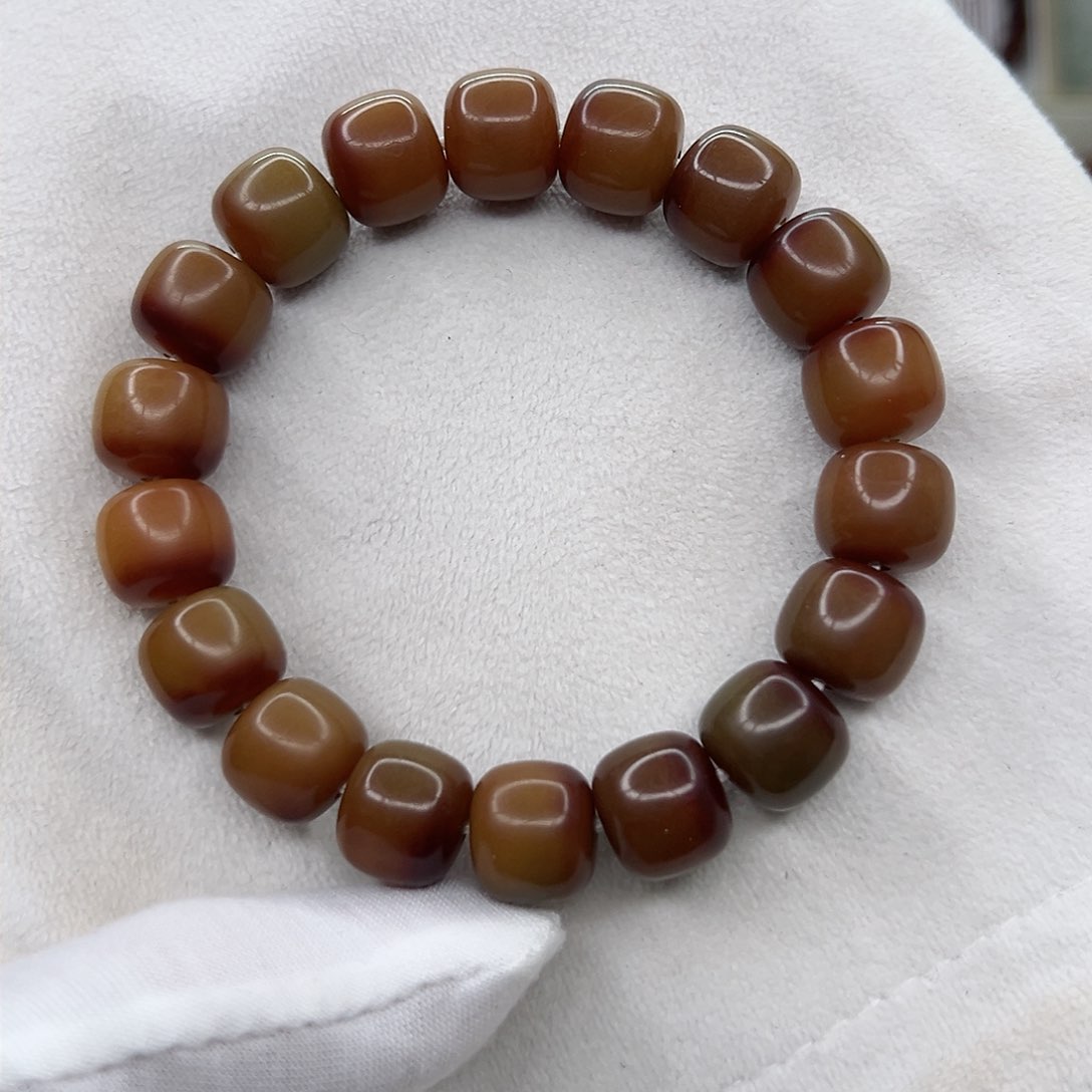 菩提根/象牙果手串卡13 干磨落地果S5