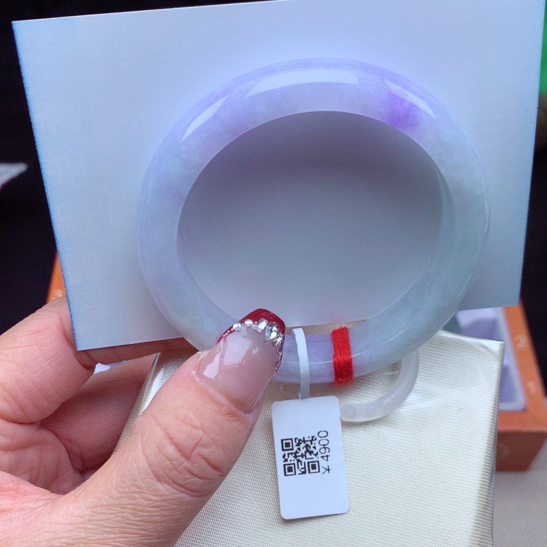 翡翠手镯未镶嵌缅甸翡翠手镯