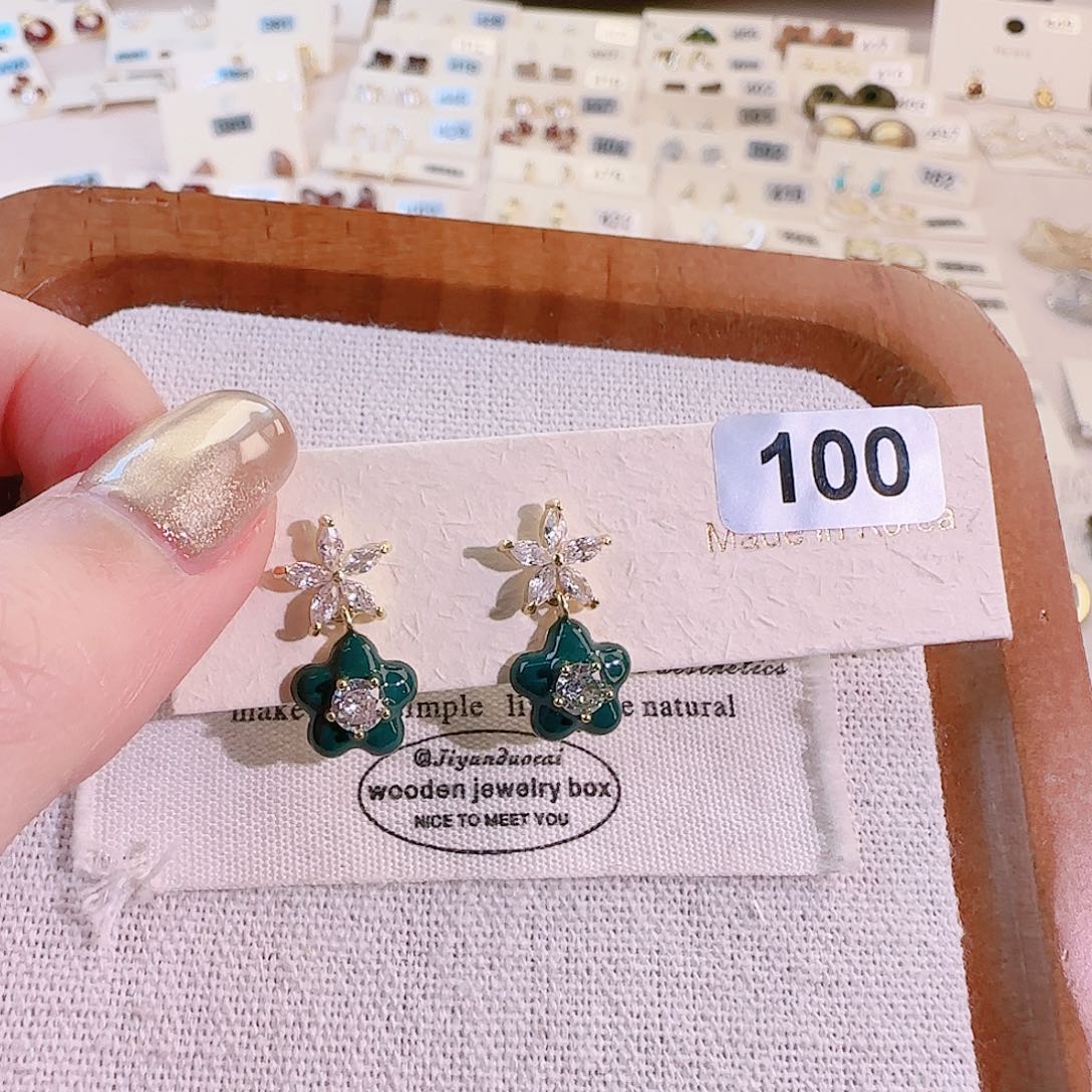 仿珍珠铜合金锡合金纯铜耳钉