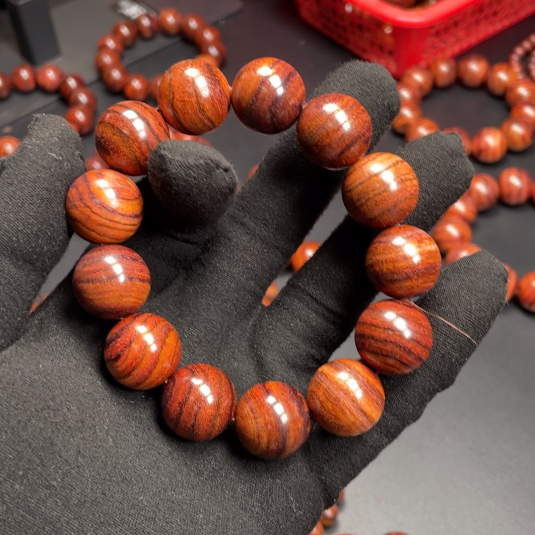 黄花梨/降香黄檀手串1.8