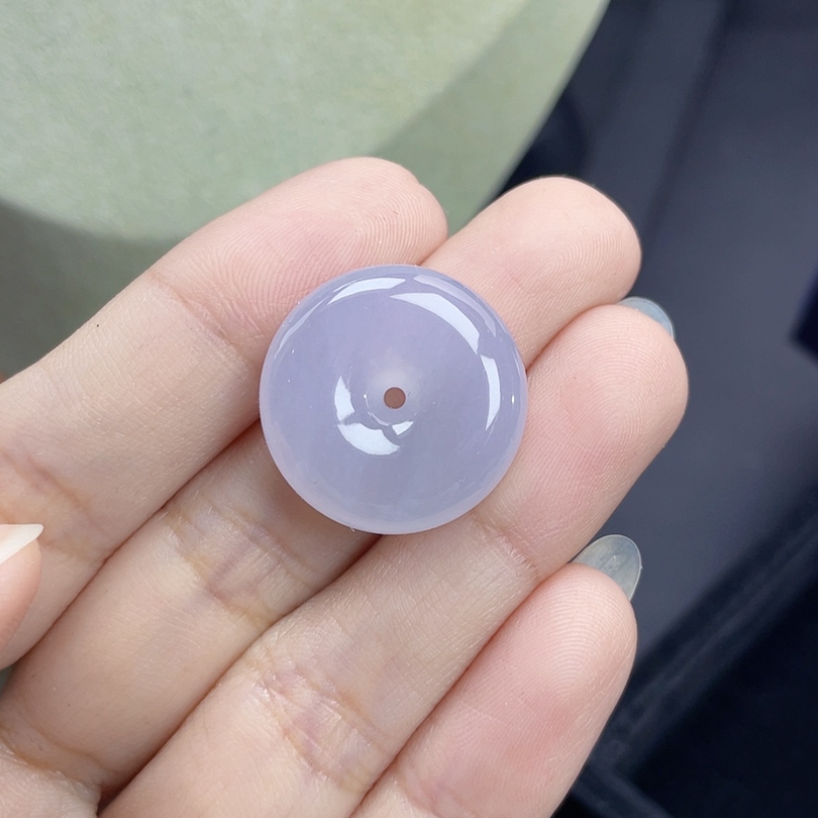 【闪购商品】翡翠颈饰未镶嵌17号 冰紫