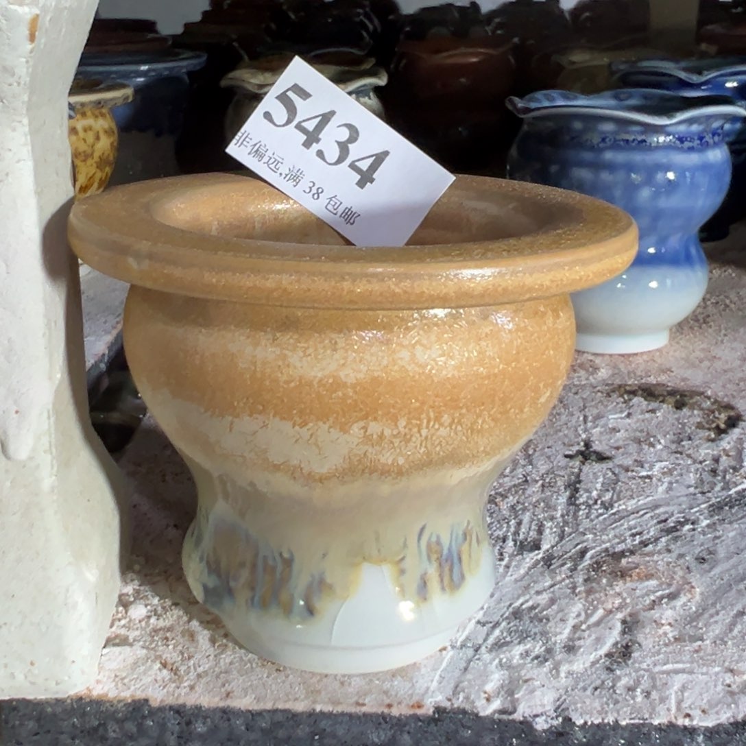 陶瓷景德镇手工花盆