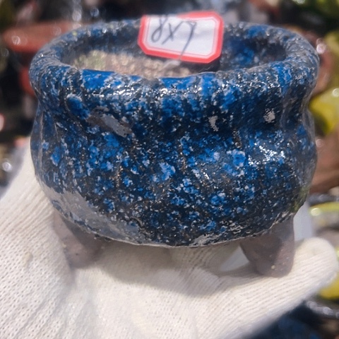 粗陶花盆手工花盆制作就这样