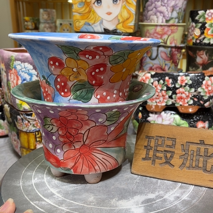 景德镇艺术手绘作品