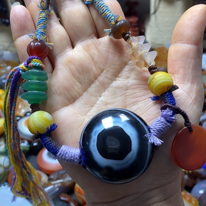 玛瑙/玉髓未镶嵌颈饰