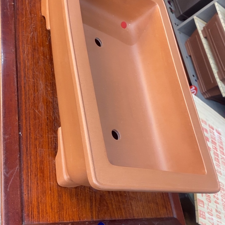 红陶叶宜兴紫砂花盆